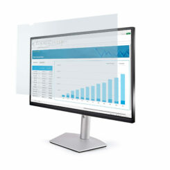 StarTech.com 24-inch 16:10 Anti Blauw Licht Filter, Blauw Licht Monitor Filter, Screen Protector voor 24in Computer Scherm, Vermindert oogvermoeidheid, Twee montageopties, TAA Compliant