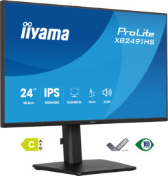 iiyama ProLite XB2491HS-B1 computer monitor 60,5 cm (23.8") 1920 x 1080 Pixels Full HD LCD Zwart - Afbeelding 2
