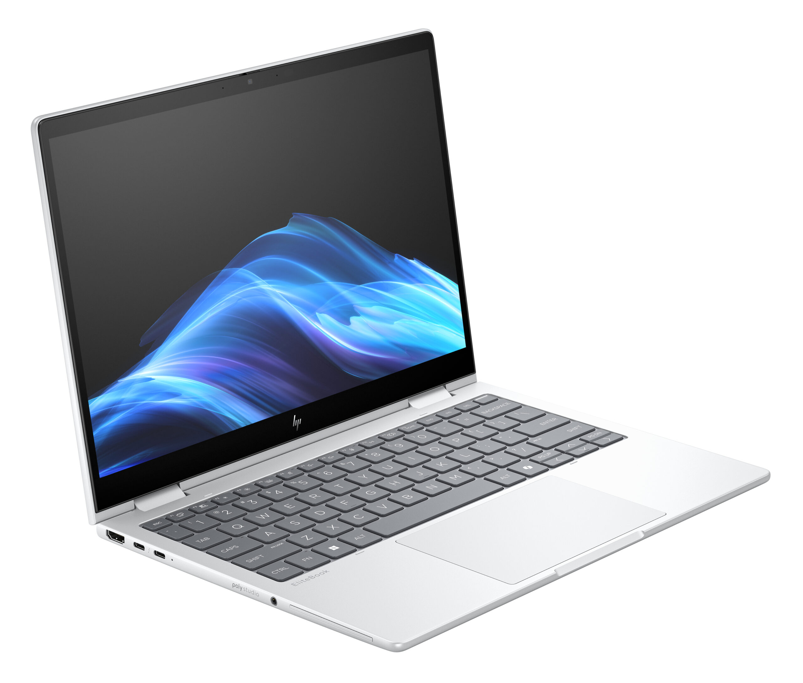 HP EliteBook 8 Flip G1i 13 AI Intel Core Ultra 5 225U Hybride (2-in-1) 33,8 cm (13.3") Touchscreen WUXGA 16 GB LPDDR5x-SDRAM 512 GB SSD Wi-Fi 6E (802.11ax) Windows 11 Pro AI PC Zilver - Afbeelding 4