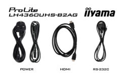 iiyama LH4360UHS-B2AG beeldkrant Digitaal A-kaart 108 cm (42.5") LED Wifi 500 cd/m² 4K Ultra HD Zwart Type processor Android 11 24/7 - Afbeelding 21