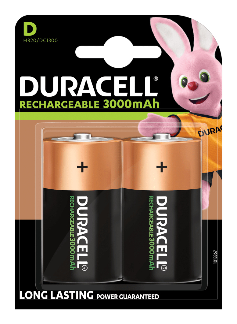 Duracell Recharge Ultra D-batterijen, verpakking van 2 - Afbeelding 2