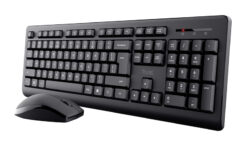 Trust Primo Draadloos toetsenbord+muis set – RF draadloze verbinding – QWERTY – Zwart - Afbeelding 2