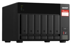 QNAP TVS-675 NAS Tower ZhaoXin KaiXian KX-6000 KX-U6580 8 GB DDR4 0 TB QuTS hero Zwart - Afbeelding 3