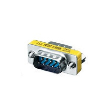 Equip 124300 tussenstuk voor kabels DB-9 Zilver - Afbeelding 2