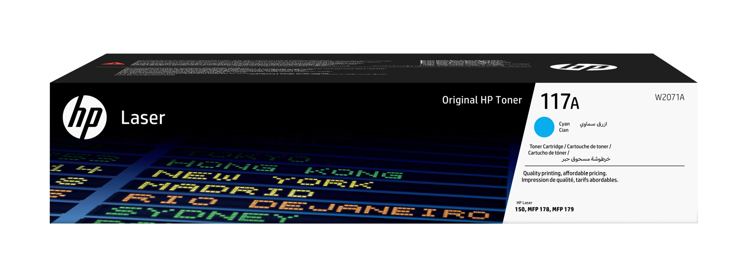 HP 117A originele cyaan lasertonercartridge - Afbeelding 2