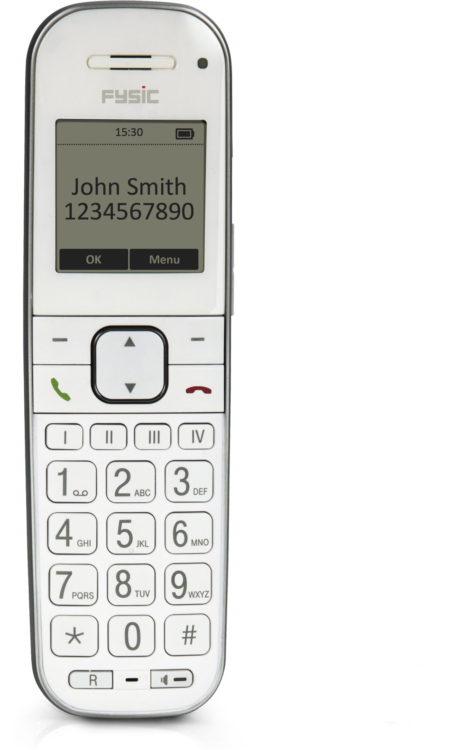 FX-9000 Fysic Big Button Senioren DECT-telefoon White - Afbeelding 3