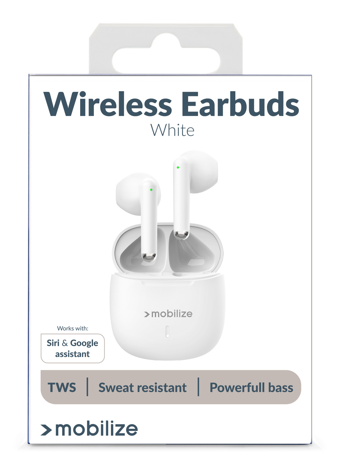 Mobilize TWS Earbuds White - Afbeelding 8