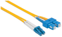 Intellinet 473972 InfiniBand en Glasvezelkabel 2 m LC SC Geel - Afbeelding 3