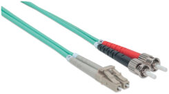 Intellinet 751117 InfiniBand en Glasvezelkabel 1 m ST LC Aqua-kleur - Afbeelding 3