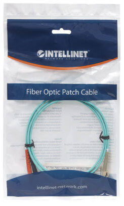 Intellinet 751117 InfiniBand en Glasvezelkabel 1 m ST LC Aqua-kleur - Afbeelding 6