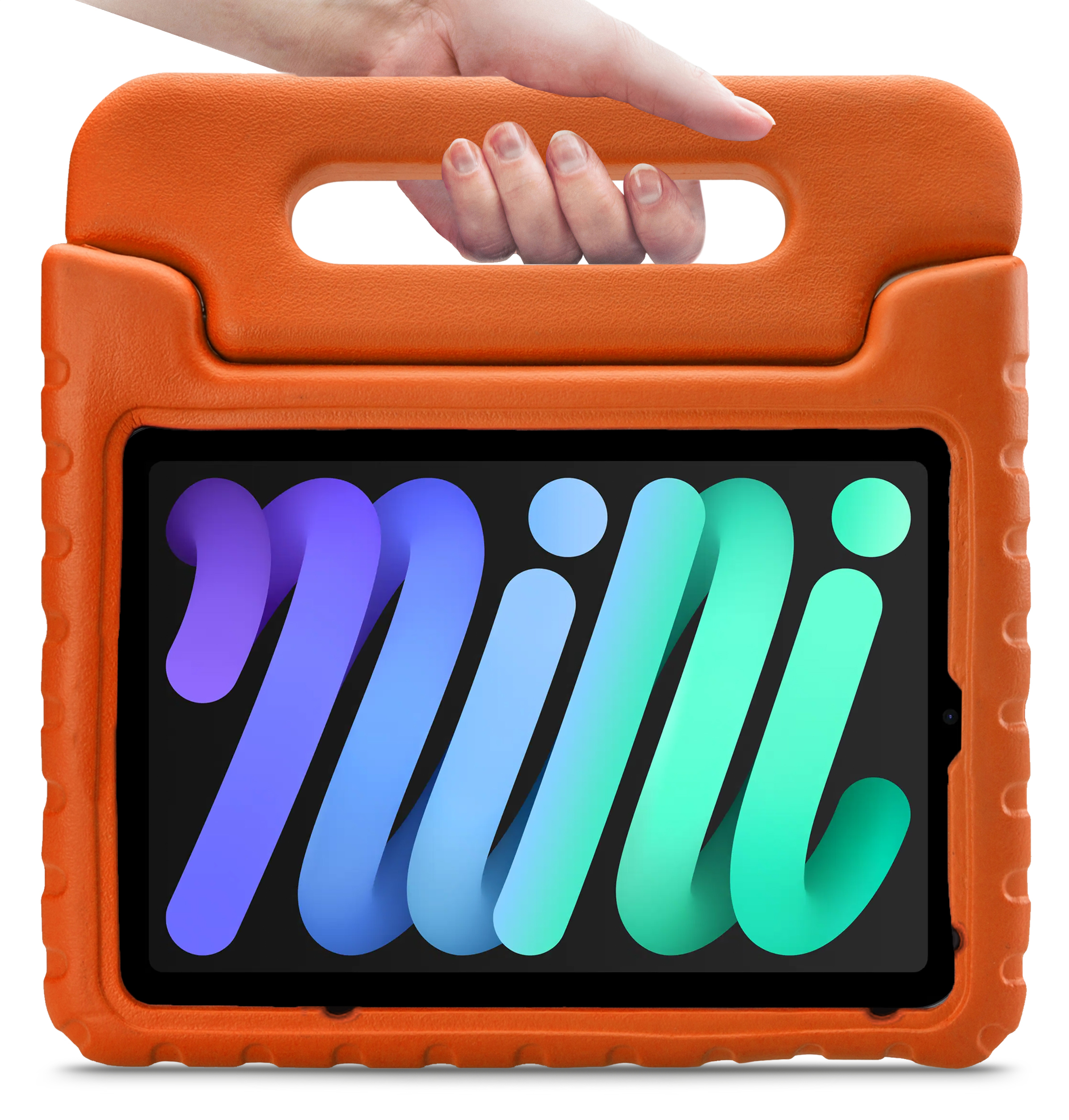 Xccess Kids Guard Tablet Case for Apple iPad Mini 6 (2021)/Mini (2024) Orange - Afbeelding 2