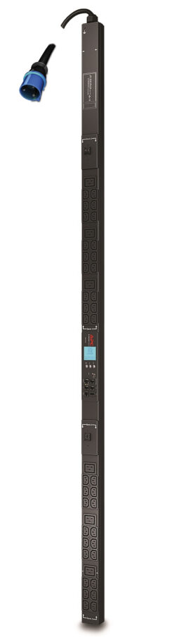 APC Rack PDU AP8853 - Metered, ZeroU, 32A, 230V, (36x) C13 & (6x) C19, IEC 309 32A stekker - Afbeelding 4