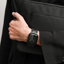 Vonmählen Link Bracelet 2 For Apple Watch 44 - 45 - 46 - 49mm One Size Black - Afbeelding 2