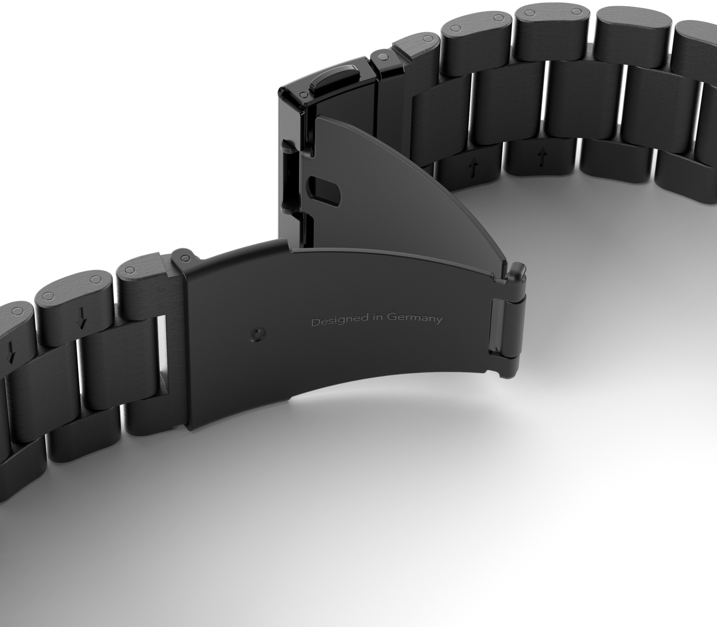 Vonmählen Link Bracelet 2 For Apple Watch 44 - 45 - 46 - 49mm One Size Black - Afbeelding 5