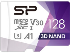 Silicon Power Superior Pro Micro SDHC incl. SD Adapter 128GB UHS-1 U3 A1 V30 Class 10 Color