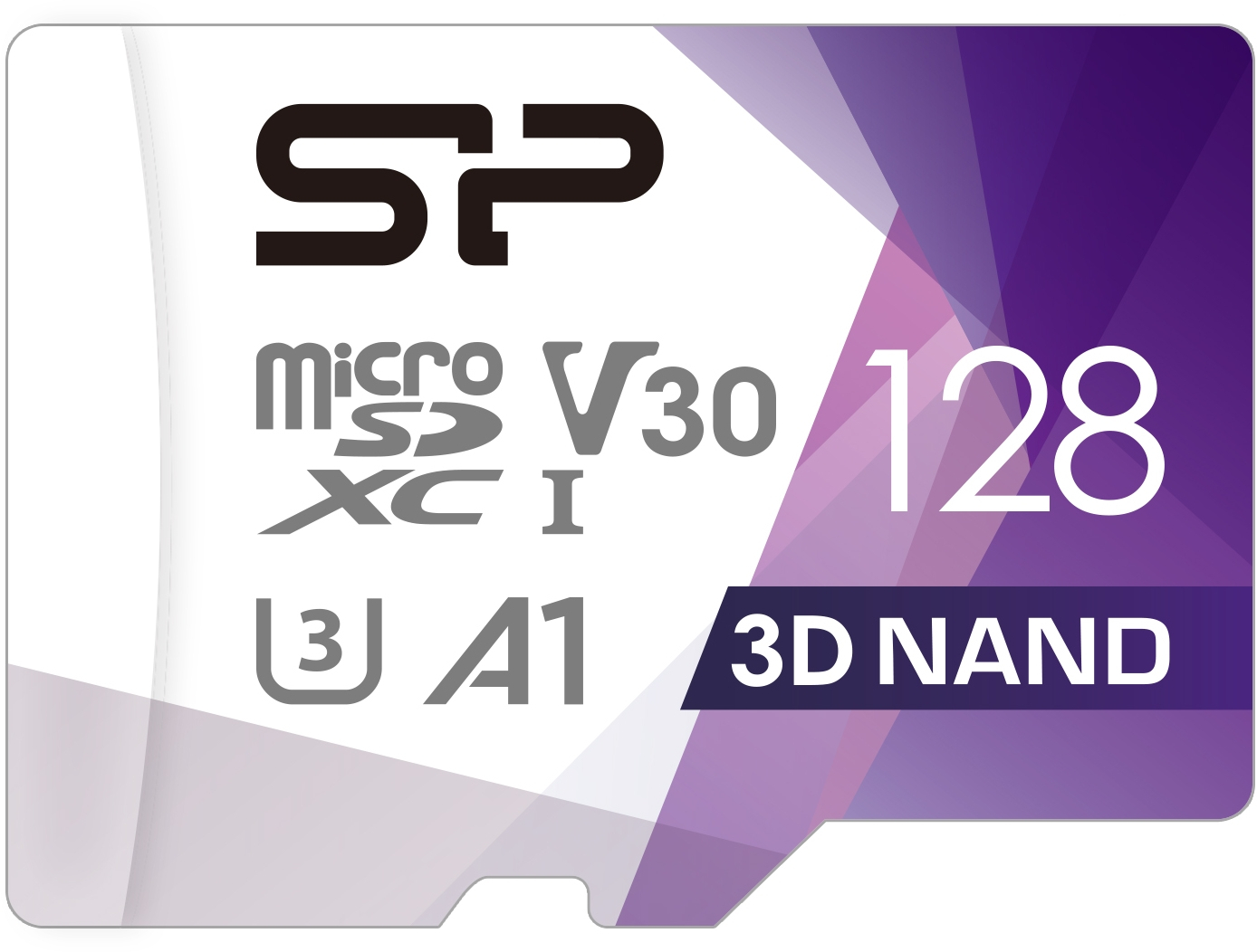 Silicon Power Superior Pro Micro SDHC incl. SD Adapter 128GB UHS-1 U3 A1 V30 Class 10 Color