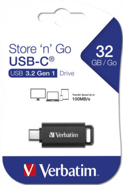 Verbatim Store 'n' Go USB flash drive 32 GB USB Type-C 3.2 Gen 1 (3.1 Gen 1) Zwart - Afbeelding 6