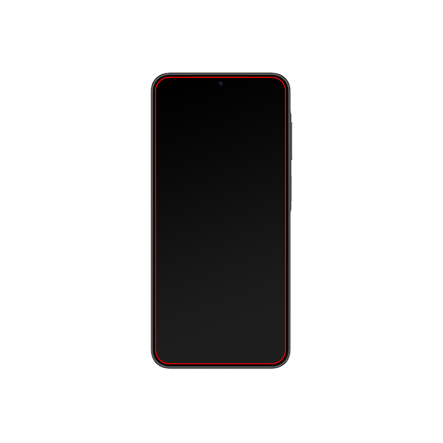Mobilize Privacy Glass Screen Protector - Black Frame - for Samsung Galaxy A27 5G
