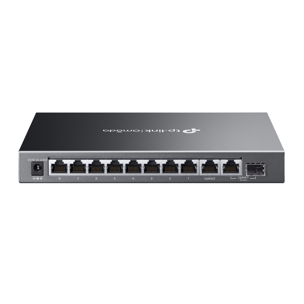 TP-Link Omada ES210GMP netwerk-switch Managed Gigabit Ethernet (10/100/1000) Power over Ethernet (PoE) Zwart - Afbeelding 3