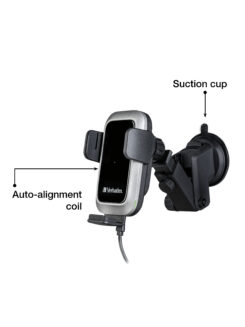 Verbatim FWC-03 Pro Qi Fast Wireless Autoladegerät retail Zwart - Afbeelding 4