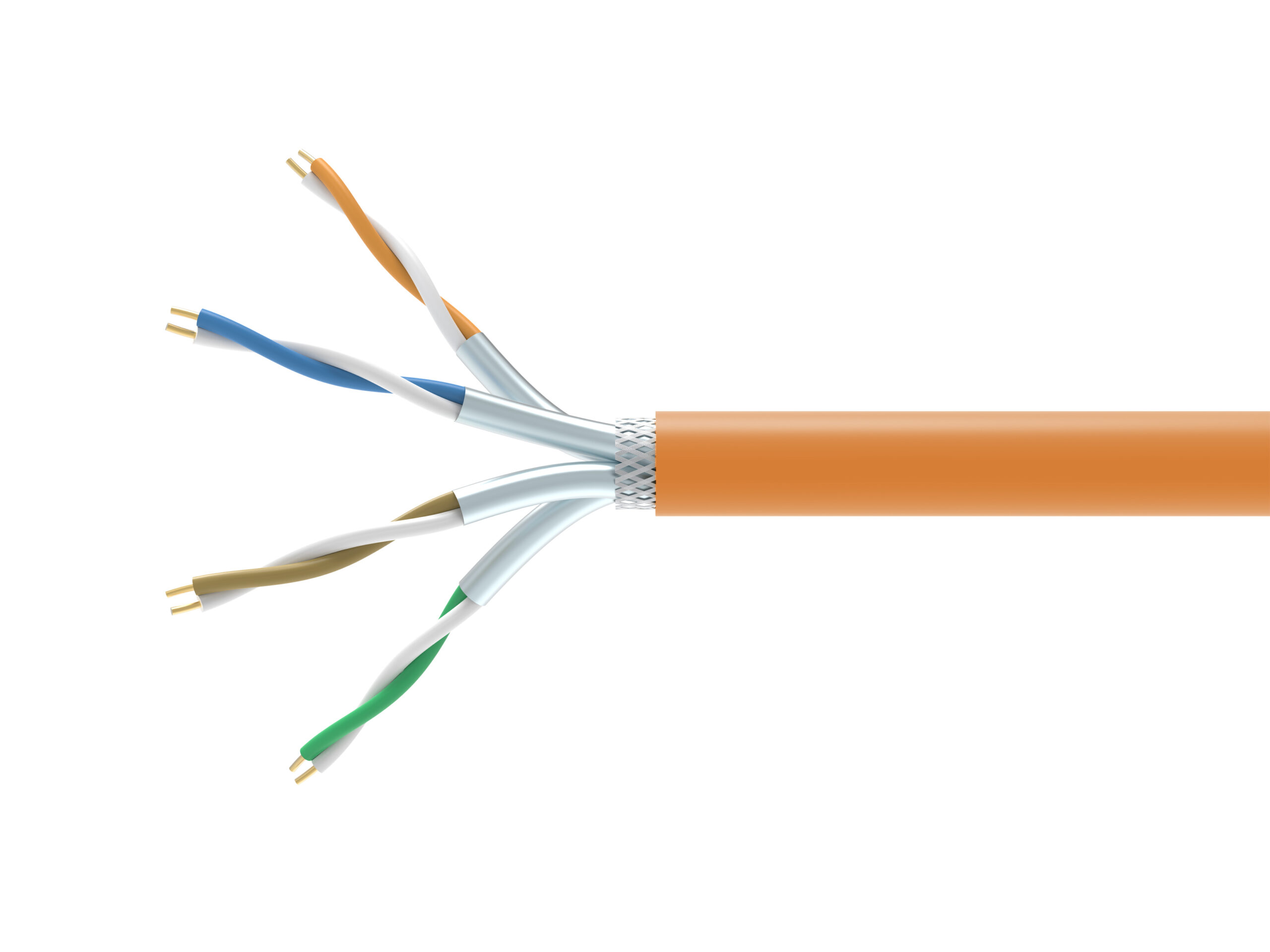 Equip 404551 netwerkkabel Oranje 305 m Cat7 S/FTP (S-STP)