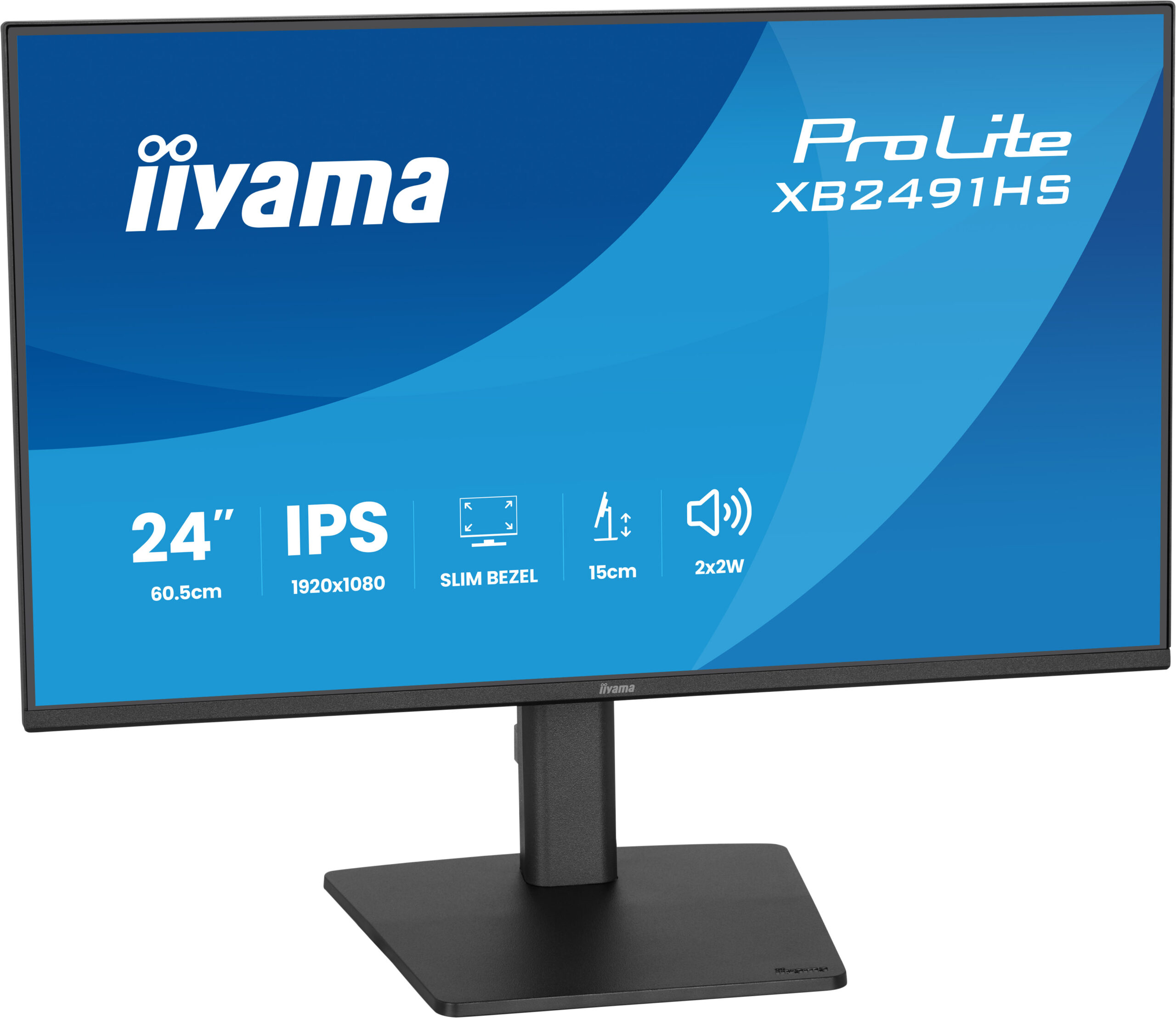 iiyama ProLite XB2491HS-B1 computer monitor 60,5 cm (23.8") 1920 x 1080 Pixels Full HD LCD Zwart - Afbeelding 5