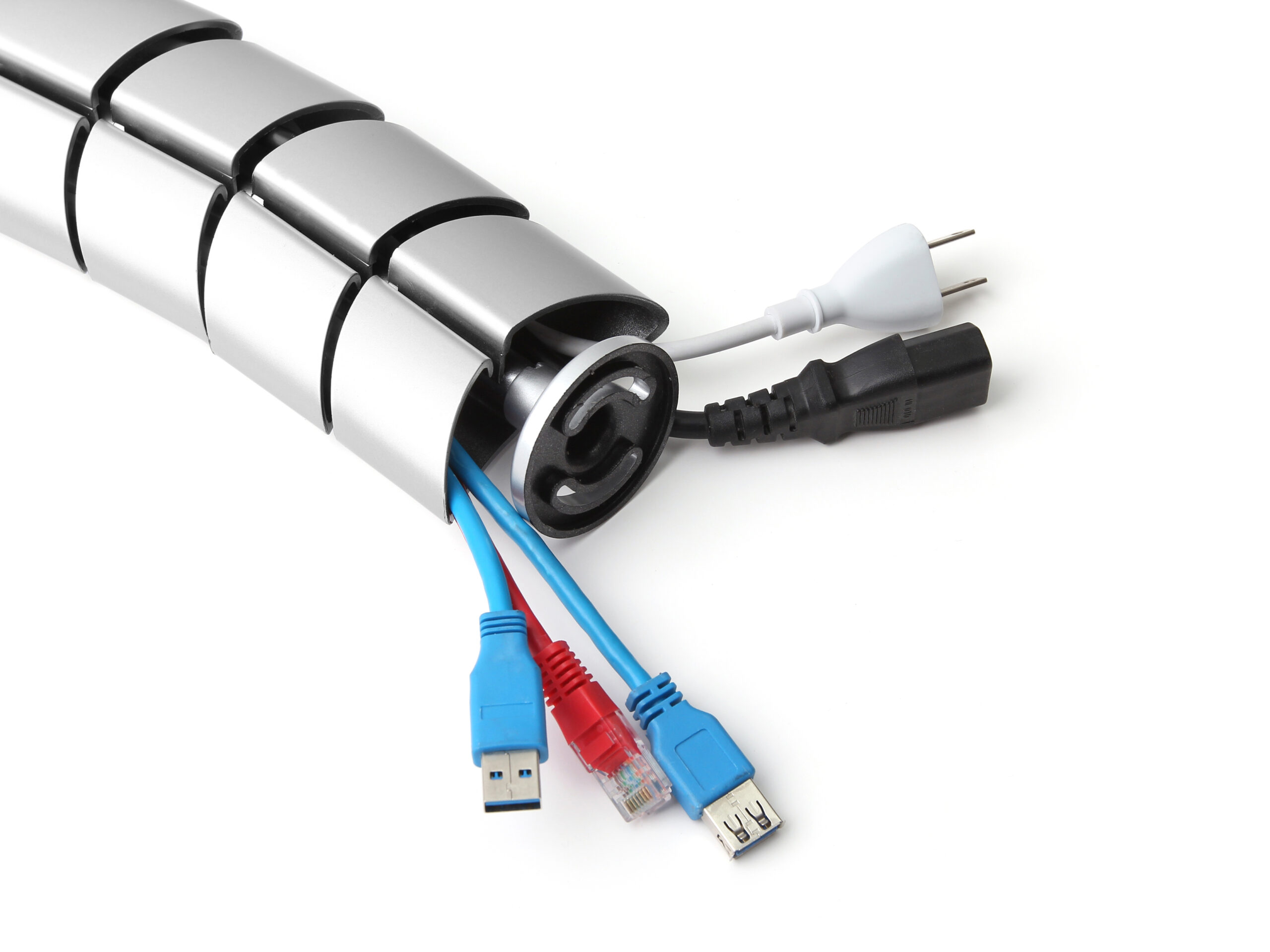 Equip 650862 kabelbeheersysteem Bureau Kabelkous Zilver 1 stuk(s) - Afbeelding 3