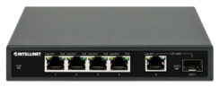 Intellinet 561822 netwerk-switch Gigabit Ethernet (10/100/1000) Power over Ethernet (PoE) Zwart - Afbeelding 4
