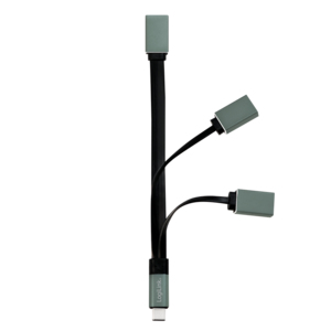LogiLink UA0315 interface hub USB 3.2 Gen 1 (3.1 Gen 1) Type-C 5000 Mbit/s Zwart, Grijs - Afbeelding 5