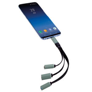LogiLink UA0315 interface hub USB 3.2 Gen 1 (3.1 Gen 1) Type-C 5000 Mbit/s Zwart, Grijs - Afbeelding 6