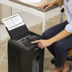 Fellowes AutoMax 90M papiervernietiger Microversnippering Zwart - Afbeelding 9