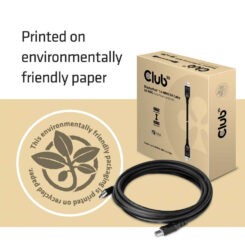 CLUB3D DisplayPort 1.4 HBR3 8K Kabel M/M 5 meter - Afbeelding 8