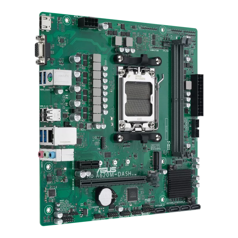ASUS PRO A620M-DASH-CSM AMD A620 Socket AM5 micro ATX - Afbeelding 3