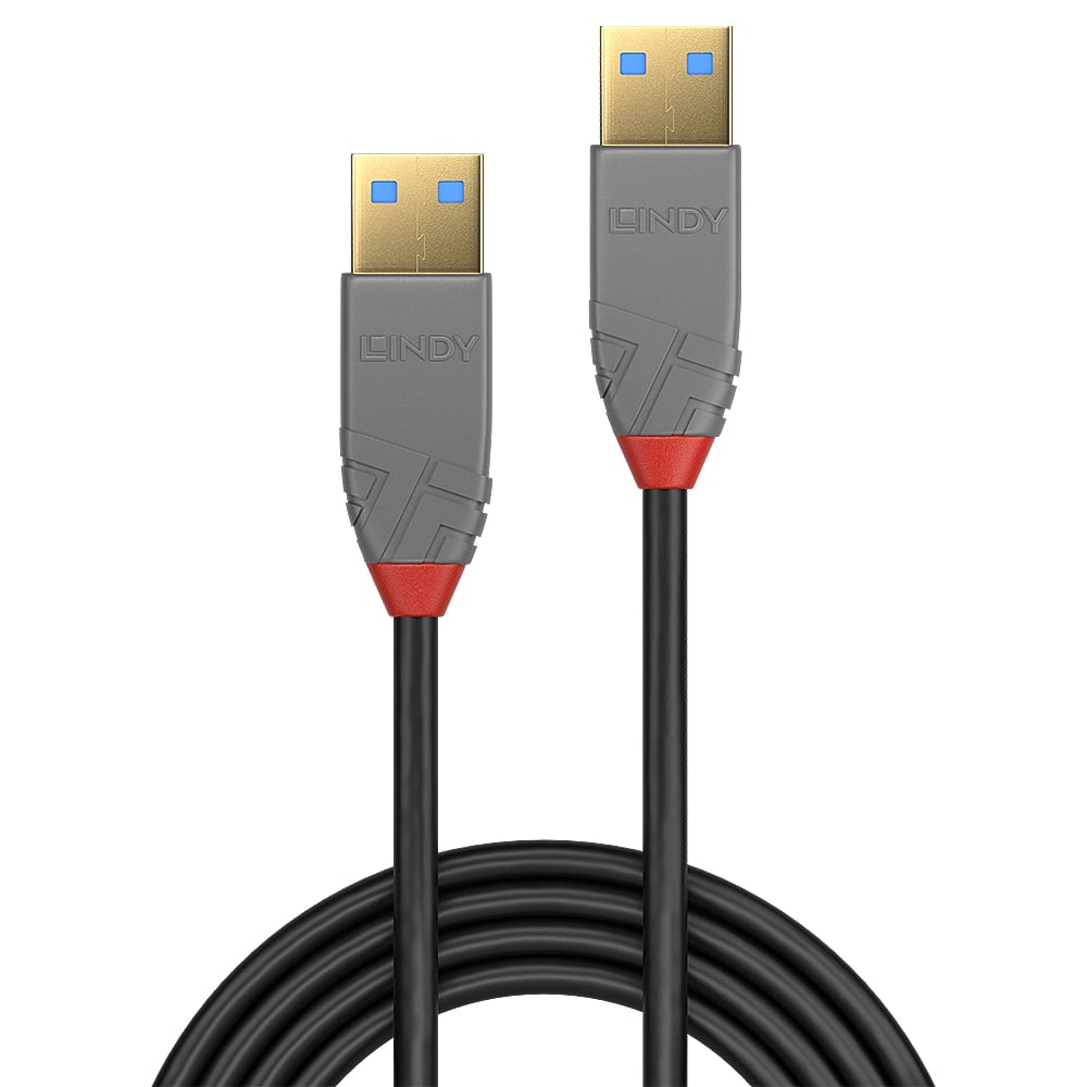 Lindy 36750 USB-kabel USB 3.2 Gen 1 (3.1 Gen 1) 0,5 m USB A 5 Gbit/s Zwart - Afbeelding 3