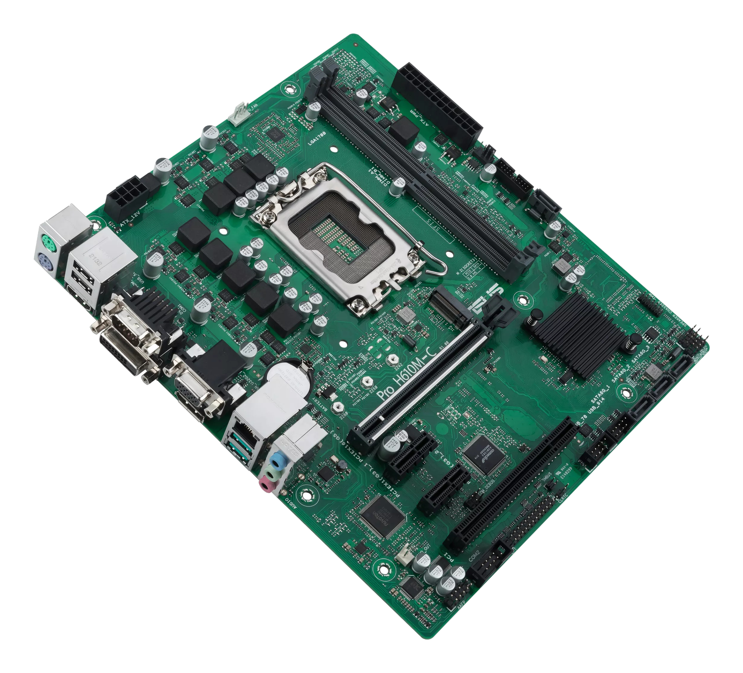 ASUS Pro H610M-C-CSM Intel H610 LGA 1700 micro ATX - Afbeelding 6