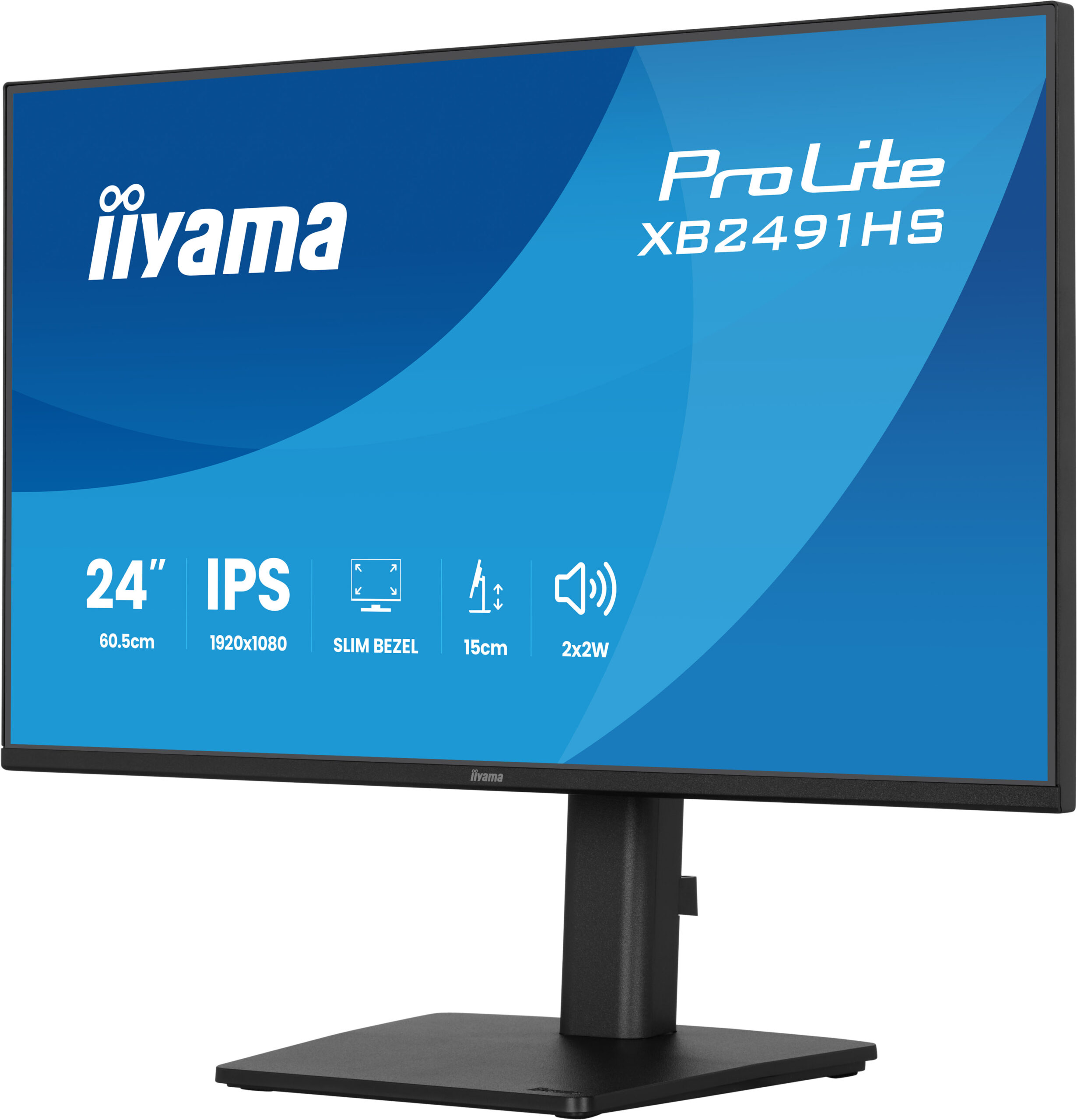 iiyama ProLite XB2491HS-B1 computer monitor 60,5 cm (23.8") 1920 x 1080 Pixels Full HD LCD Zwart - Afbeelding 7