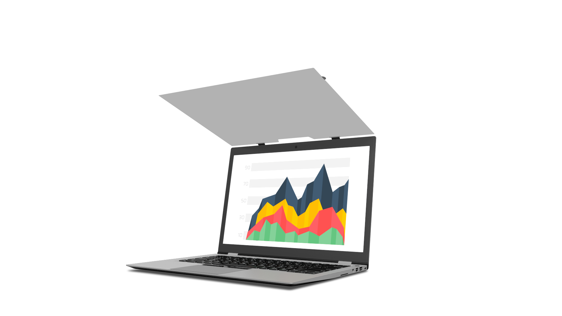 3M COMPLY™ Flip Attach Bezel Laptop Fit, COMPLYBZ - Afbeelding 4