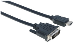 Manhattan 372510 video kabel adapter 3 m HDMI Type A (Standaard) DVI-D Zwart - Afbeelding 3