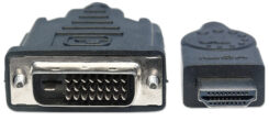 Manhattan 372510 video kabel adapter 3 m HDMI Type A (Standaard) DVI-D Zwart - Afbeelding 4