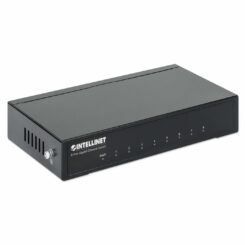 Intellinet 8-poorts Gigabit Ethernet netwerk switch, desktopuitvoering, metalen behuizing, IEEE 802.3az energiezuinig ethernet, 3 jaar garantie - Afbeelding 3