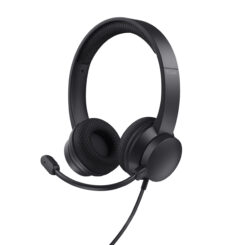 Trust Ayda ENC Headset - Evironmental Noise cancelling headset – USB-aansluiting – Microfoon met ENC – Zwart - Afbeelding 2
