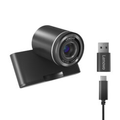 Lenovo 4XC1Q25245 webcam 4 MP 1920 x 1080 Pixels USB-C Zwart - Afbeelding 7