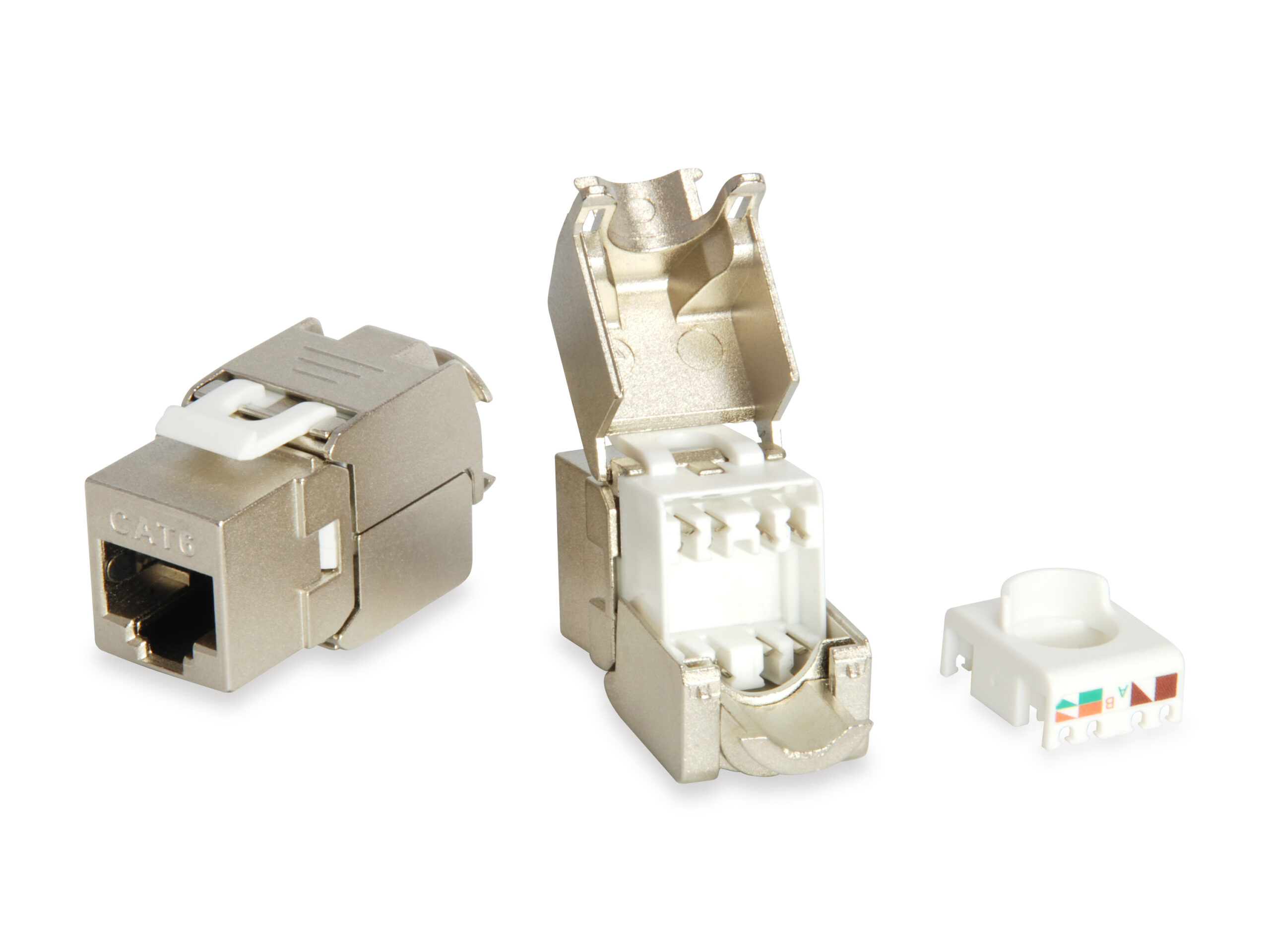 Equip 767213 tussenstuk voor kabels RJ-45 LSA Aluminium - Afbeelding 2