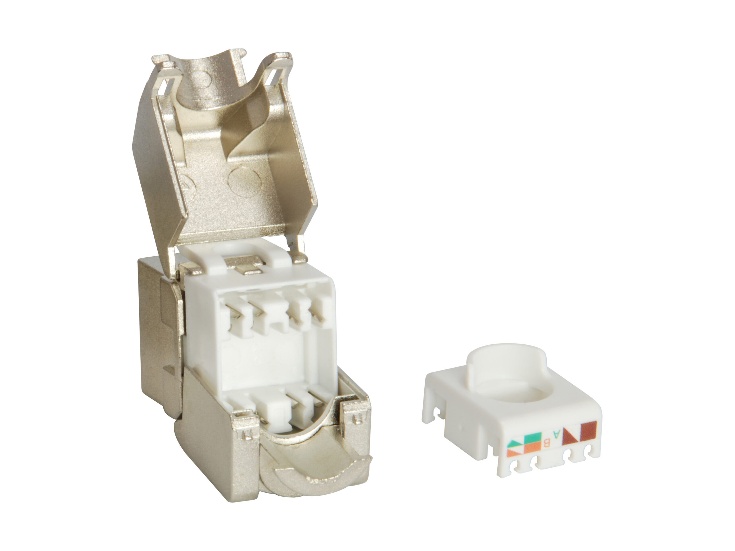 Equip 767213 tussenstuk voor kabels RJ-45 LSA Aluminium - Afbeelding 4