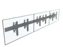 Equip 650355 37“-65” Modulaire Push-In Pop-Out TV Muurbeugel - Afbeelding 5