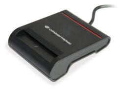 Conceptronic SCR01B smart card reader USB USB 2.0 Zwart