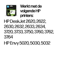 HP 304XL originele zwarte inktcartridge - Afbeelding 3
