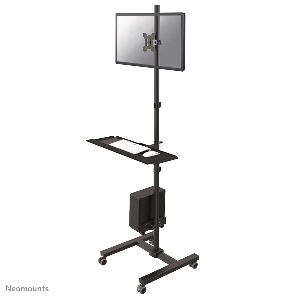 Neomounts FPMA-MOBILE1700 Mobiel werkstation 10-32" - Afbeelding 2