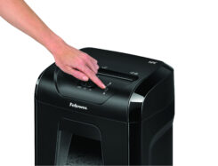 Fellowes Powershred 12C papiervernietiger Kruisversnippering 22,5 cm Zwart - Afbeelding 5