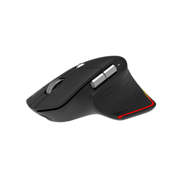 Acer Easy Fit Mouse - Retail pack muis Rechtshandig RF-draadloos + Bluetooth 4000 DPI - Afbeelding 3